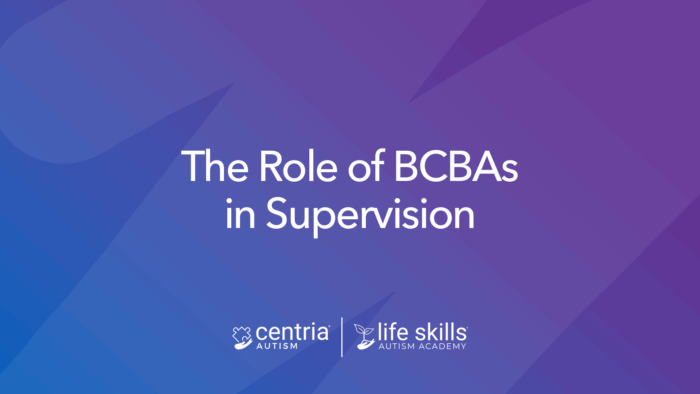the role of bcbas in supervision