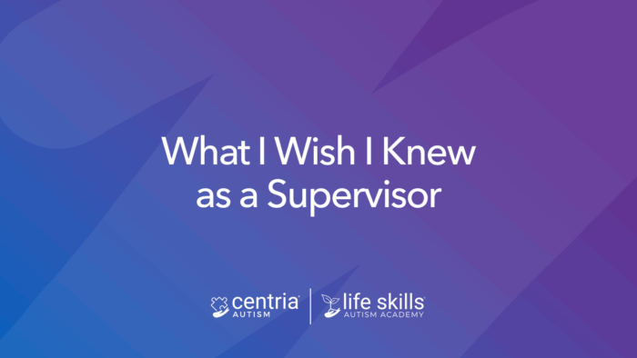 graphic that reads "what I wish I knew as a supervisor"