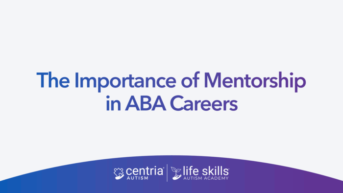 the importance of mentorship in aba careers graphic