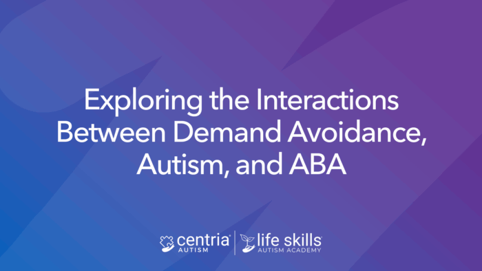 Exploring the interactions between demand avoidance, autism and aba