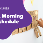 create a morning visual schedule